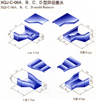 xqj-c-06a、b、c、d型异径接头