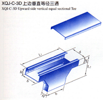 XQJ-C-3D上边垂直等径三通