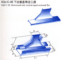 XQJ-C-3E下边垂直等径三通